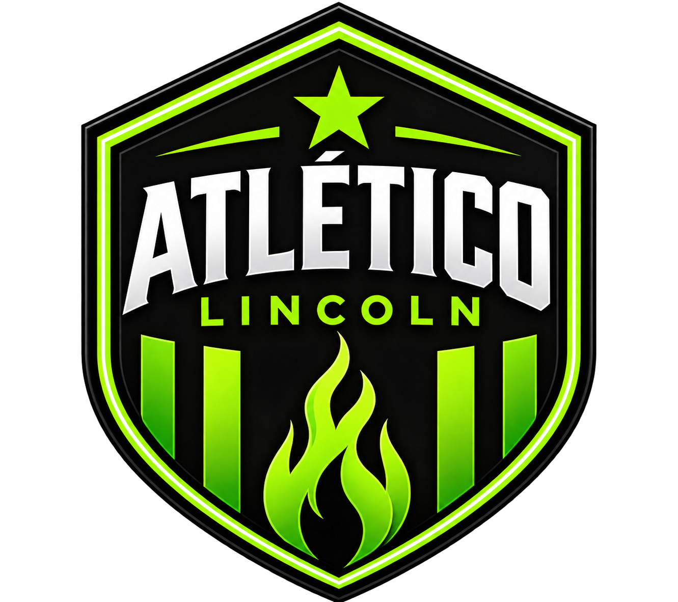 Atlético Lincoln soccer club badge